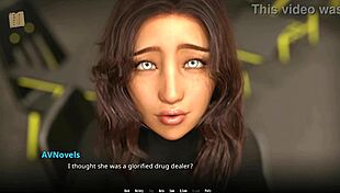 Milf showcases her big tits and ass in this scene.