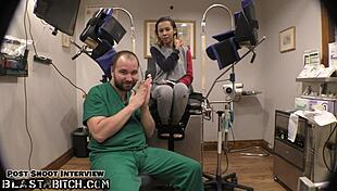 I blast kalani luana's ass with cum as doctor