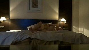 Couple Enjoys Intimate Moments In The Hotel Room, Exploring Amateur Desires With Subtle Tension