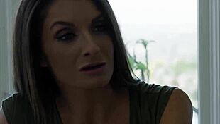 Spencer Bradley Practices Lesbian Skills with Stepmom Silvia Saige. Sweet Heart Video Helps Out.