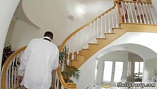 helping boss with bridesmaids at party