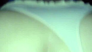 Latina Wife Enjoys Intimate Moments in White Thong During Quarantine