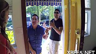 Big dick rams tight snatches! Oh yes!