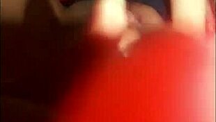 Teen fucked in doggystyle bent over with creampie facial