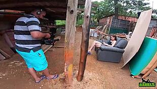 behind the scenes of luara amaral recording in community