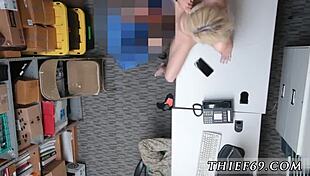 teen feels overwhelmed as cum fills her pussy while shopping with friends