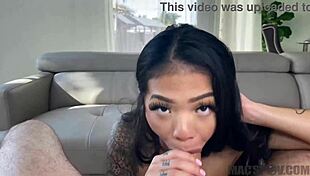 Can petite asian paisley paige handle monster cock railing in pov?