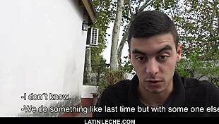 Straight Latino Gives Up His Ass For Cash!