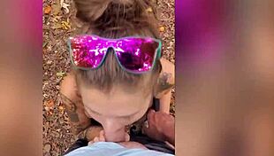 Blowjob in the Woods: A Natural Setting.