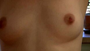 Stunning Teen 18+ Brunette Vibrates Her Pussy to Intense Climax