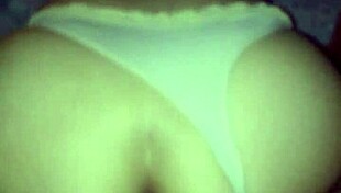 Latina Wife Enjoys Intimate Moments in White Thong During Quarantine