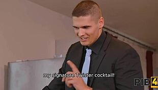 Friends with tattoos explore kinky shaved adventures together