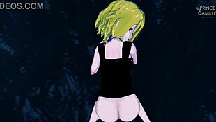 anna wants to exorcise you with her wet vagina in shaman king anime