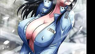 I give nico robin french jerk off instructions, joi en français