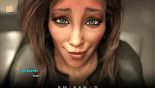 Milf showcases her big tits and ass in this scene.