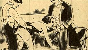 vintage erotic illustration