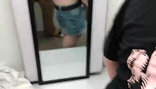 Shellyseth and smarien75's slam dunk of dressing room encounter then intense outdoor romp