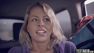 This Cute Teen Hitchhiker Was Made For Outdoor Pleasure!