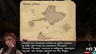 Treasure of Nadia - Babe feels soft breasts in hentai cartoon episode 1 scene 60