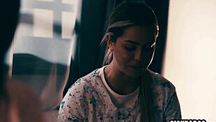 Alina Lopez And Kendra Spade Engage In Raw Lesbian Tribbing And Kissing