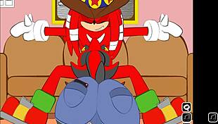 Shadow takes a big cock in her furry pussy for 3d cartoon porn, oh man