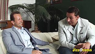 jizzorama dp and hard anal for maid.