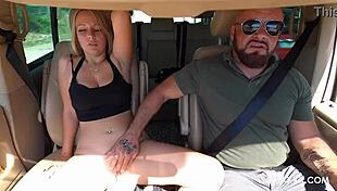 she says hit the road jack while sucking my big cock and masturbating her shaved pussy