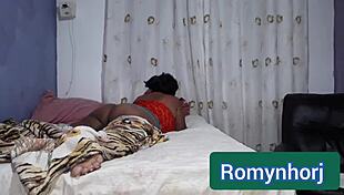 Chubby Latina plays game in shorts, friend fucks her hard until cum