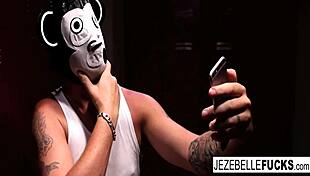 Hot lady wrestlers fuck hard in locker room after match