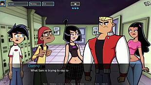 Danny phantom explores amity park with huge tits latina milf