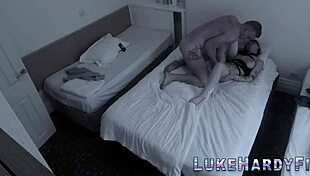 busty goth babe gets slammed and sucks hard