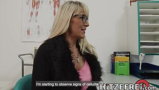 Hitzefrei Busty Blonde German Milf Fucked By Her Doctor