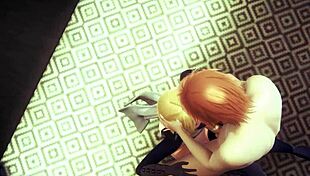 i gave yaoi femboy zelda link a handjob and blowjob in sissy crossdress.