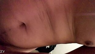 Retro blue film sucking cock in vintage style