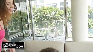 elena koshka curiously exploring with stepbrother