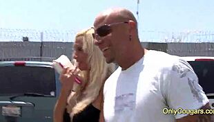 Regan Anthony Lets Stranger Deepthroat and Pound Her Flat Ass