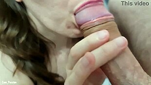 Intense Closeup Blowjob Leads To Huge Cum In Mouth POV