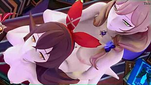 i watch lisa fuckin amber futa with genshin sound