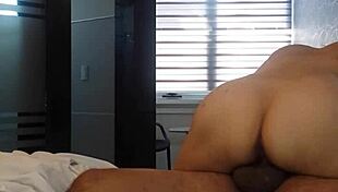 Fucking My Wife's Ass While She Rides My Cock Hard And Deep