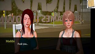 Blonde Family Member Engages in Shaved Pussy 69 Action