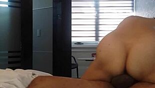 Fucking My Wife's Ass While She Rides My Cock Hard And Deep