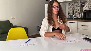 Student Fucks Sexy Teacher For Huge Facial Cumshot In College