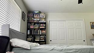 Video cuts out halfway through the couple's intimate moment.