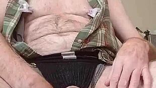 Thomas Odea boldly uses toys on big cock in gay action