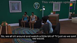 Owen and Jake fuck the new neighbor couple in this gym group foursome.