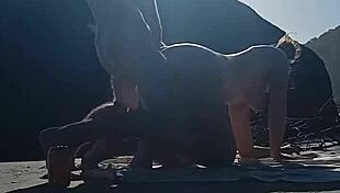 Found a Stunning Beauty Bare at the Beach