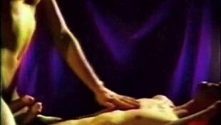 Hairy Vintage Lovers Embrace in Retro Lesbian Passion