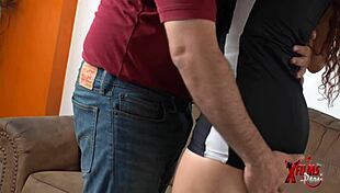 Milf colombiana shows blowjob skills in casting!