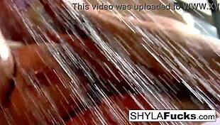 i'm watching a rare erotic solo by sexy shyla stylez with big tits