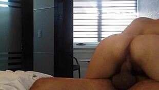 Fucking My Wife's Ass While She Rides My Cock Hard And Deep